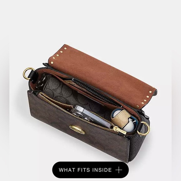 Coach Top Handle Satchel In Colorblock Signature Canvas With Rivets - Picture 5 of 10